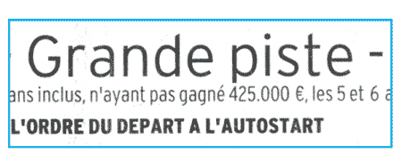 Grande piste