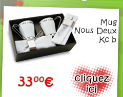 Mug - Nous Deux - Kc b