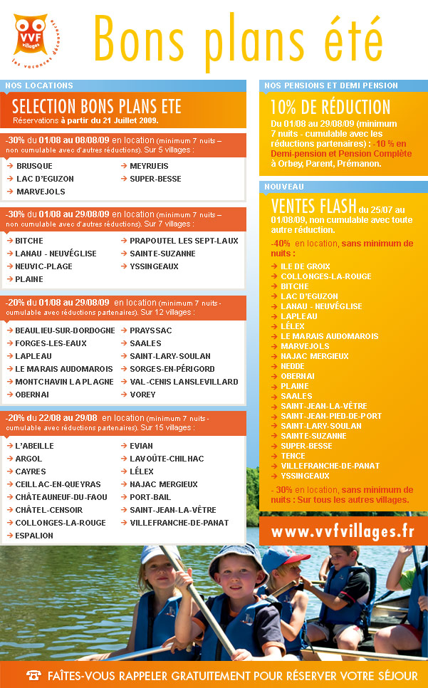 bons plans �t�