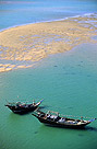 Deux Dhows traditionnels
