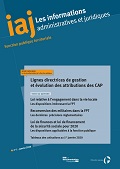 Lignes directrices de gestion et évolution des attributions des CAP  - Nouvelle fenêtre