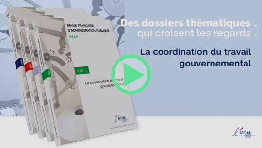 Vidéo de la Revue française d'administration publique (ENA)