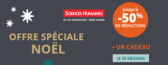 Sciences Humaines : offre spéciale Noël jusqu'à 50% de réduction