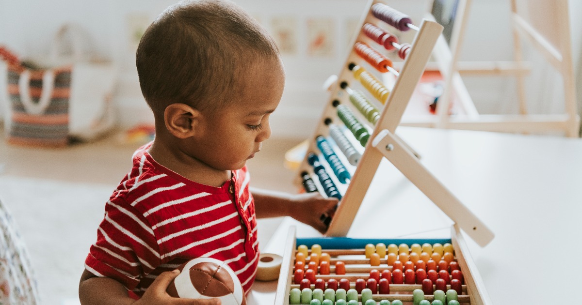 Comment le nombre vient Ã  l'enfant