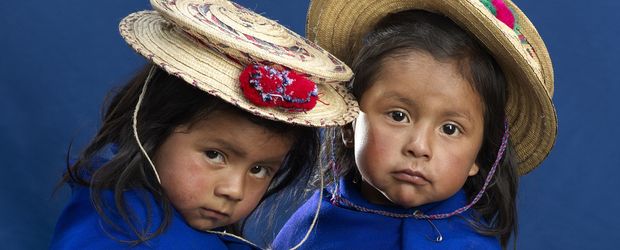 portraits de 2 petites colombiennes © Jaime Ocampo-Rangel